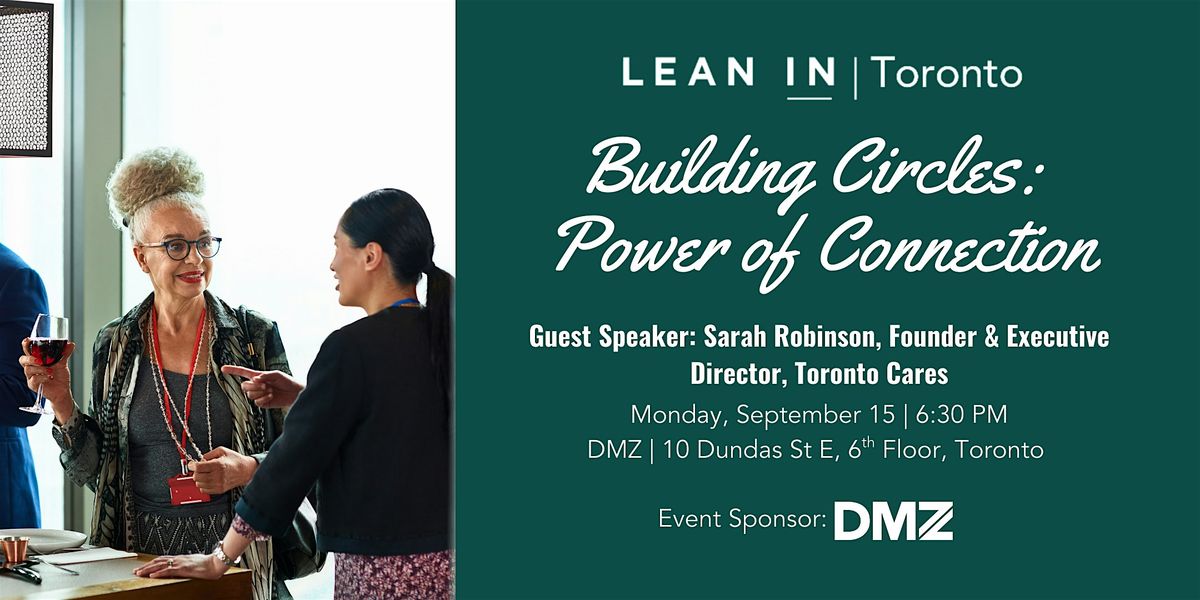Lean In Toronto: Building Circles: Power of Connection, 6 October | Event in Toronto | AllEvents