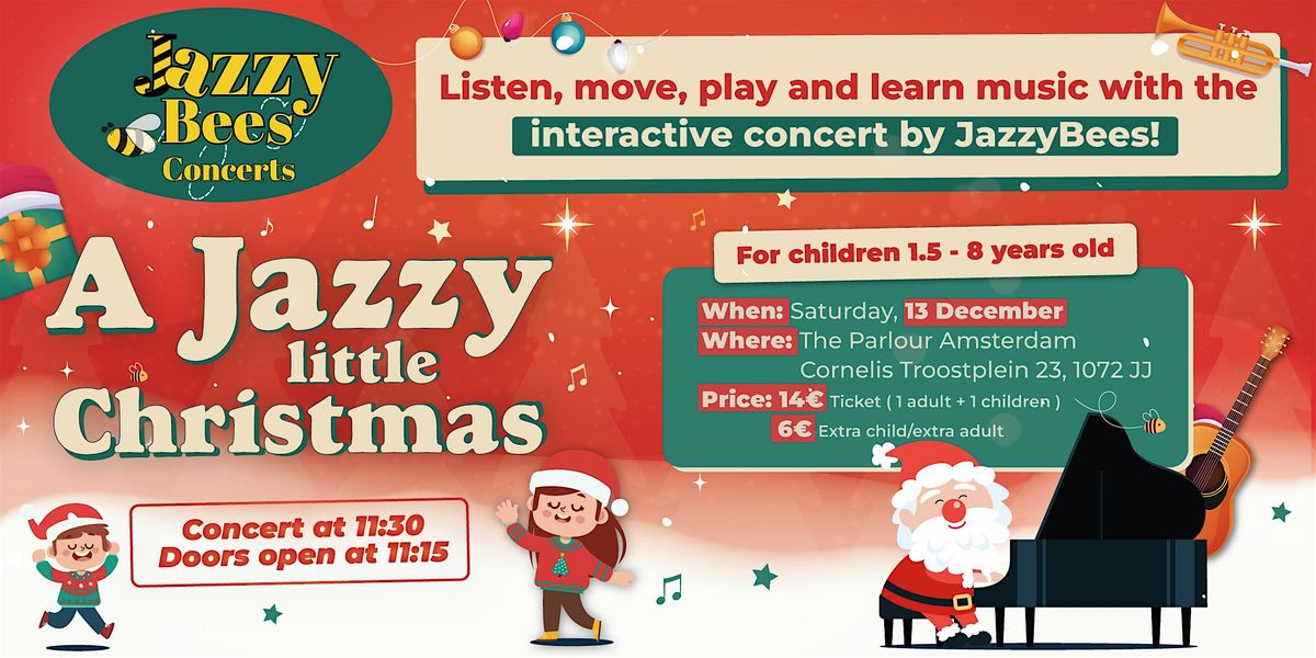 A JAZZY LITTLE CHRISTMAS by JazzyBees, 13 December | Event in Amsterdam | AllEvents