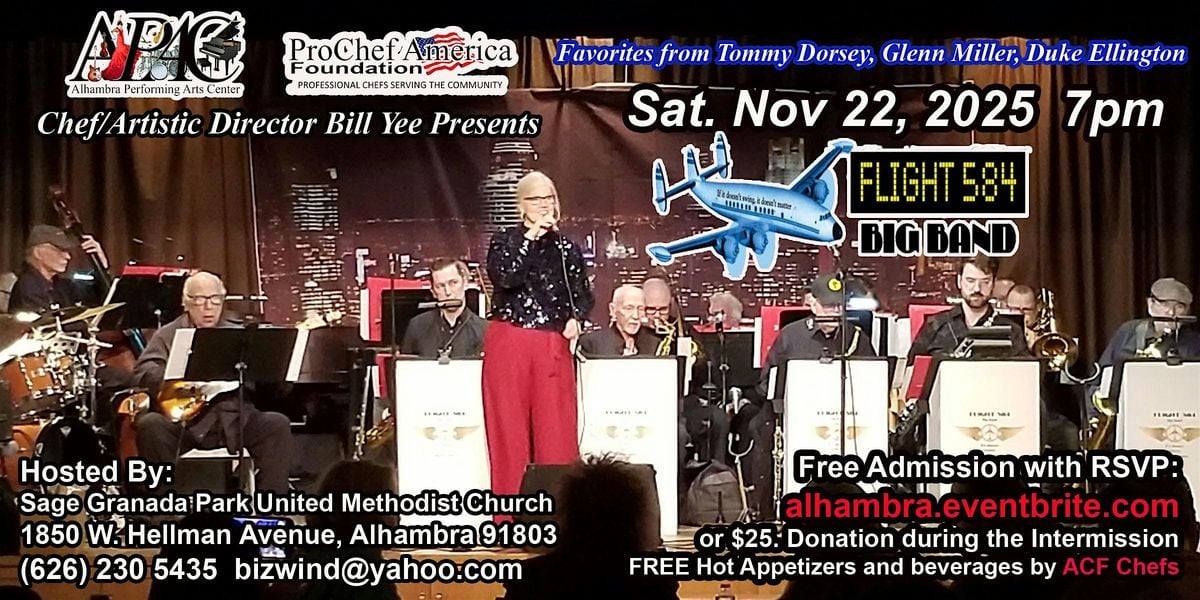 Flight 584 Big Band, 22 November | Event in Alhambra | AllEvents