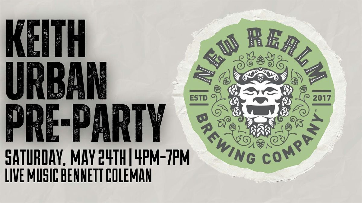 Keith Urban Pre-Party at New Realm Brewing, 24 May | Event in Charleston | AllEvents