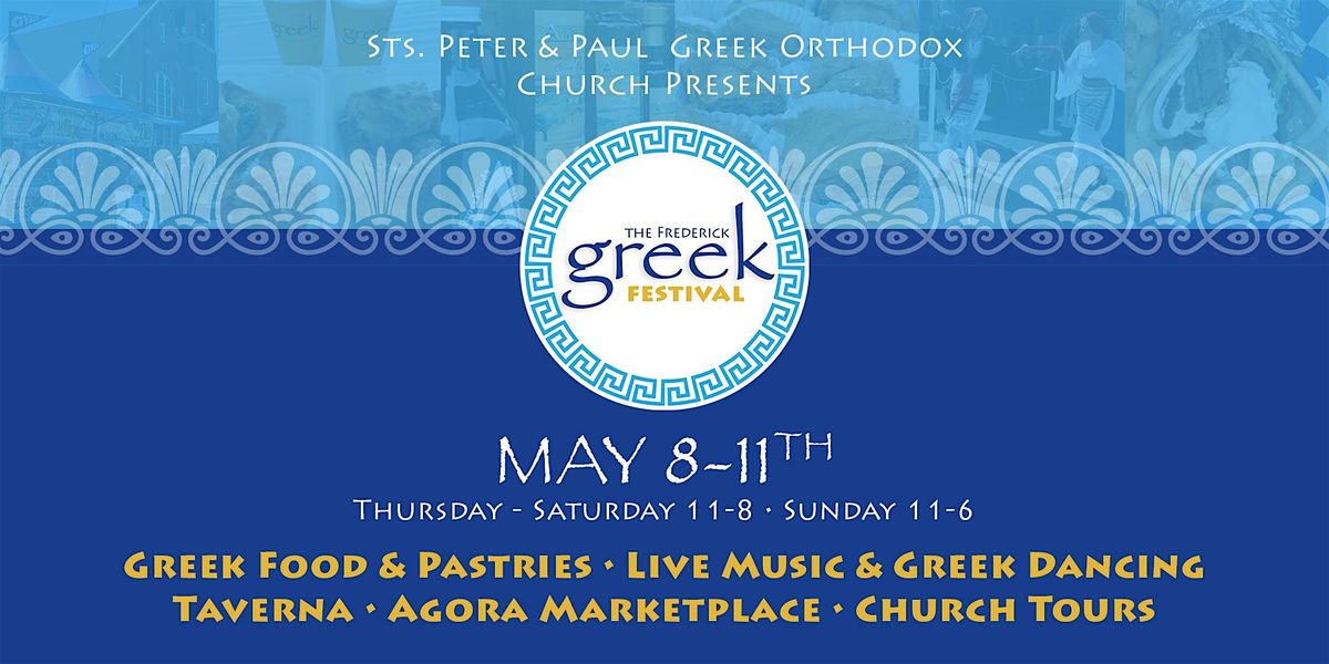 The Frederick Greek Festival, 8 May | Event in Frederick | AllEvents