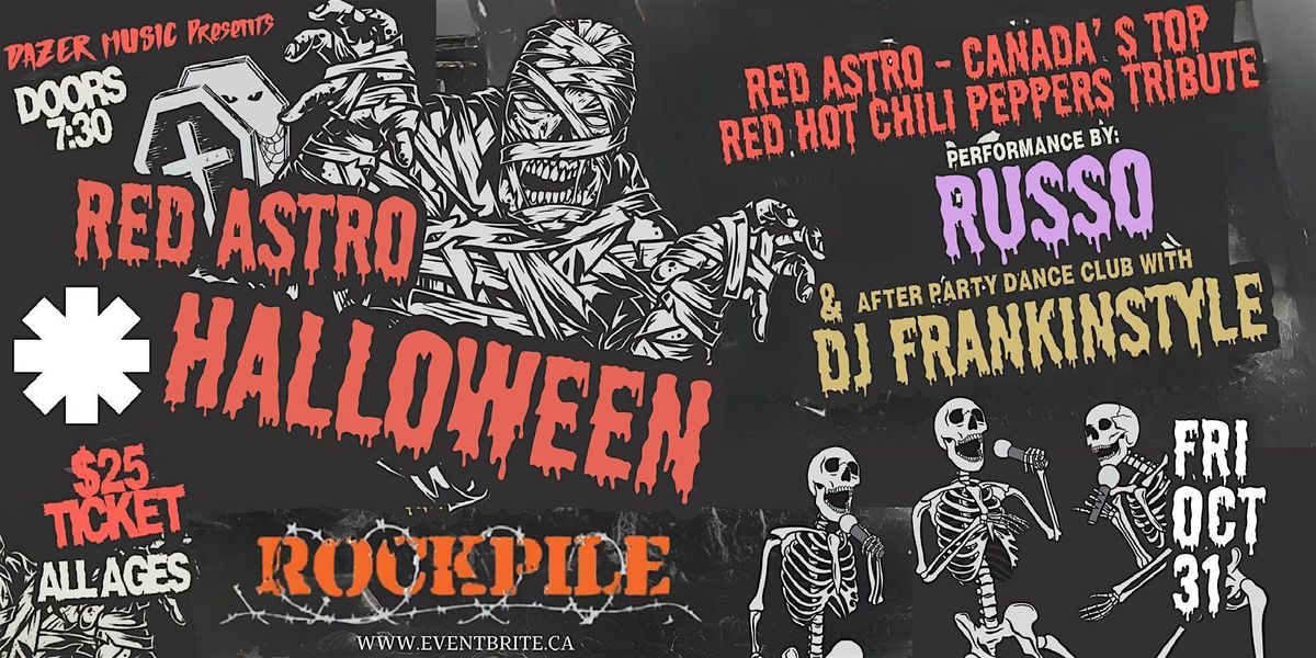 Red Astro Hosts Halloween, 31 October | Event in Toronto | AllEvents