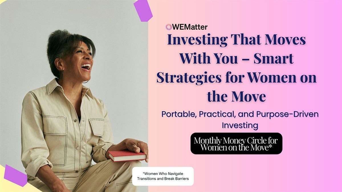 Investing That Moves With You – Smart Strategies for Women on the Move, 11 October | Event in Barcelona