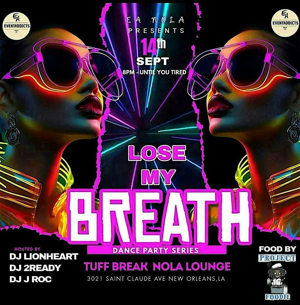 Lose My Breath, Tuff Break Loser’s Lounge, New Orleans, 14 September to ...