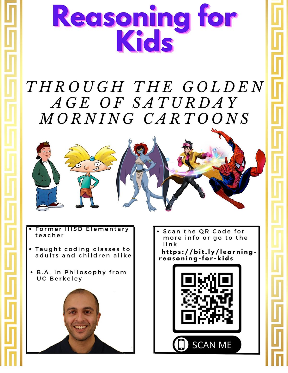 Reasoning for Kids through 90s Cartoons, 21 May | Event in Sugar Land | AllEvents