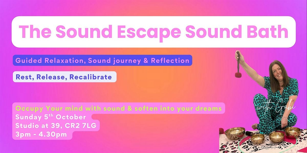 Sound Bath Relaxation | Event in South Croydon | AllEvents