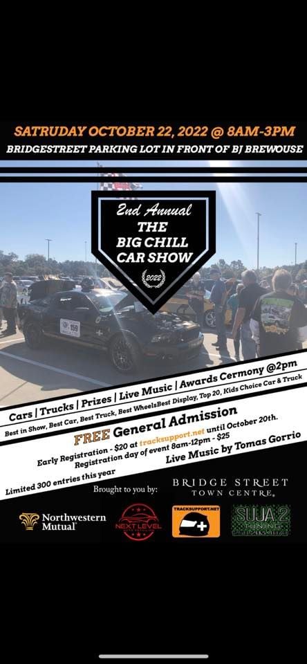2nd Annual “THE BIG CHILL CAR SHOW”, 22 October | Event in Huntsville | AllEvents.in