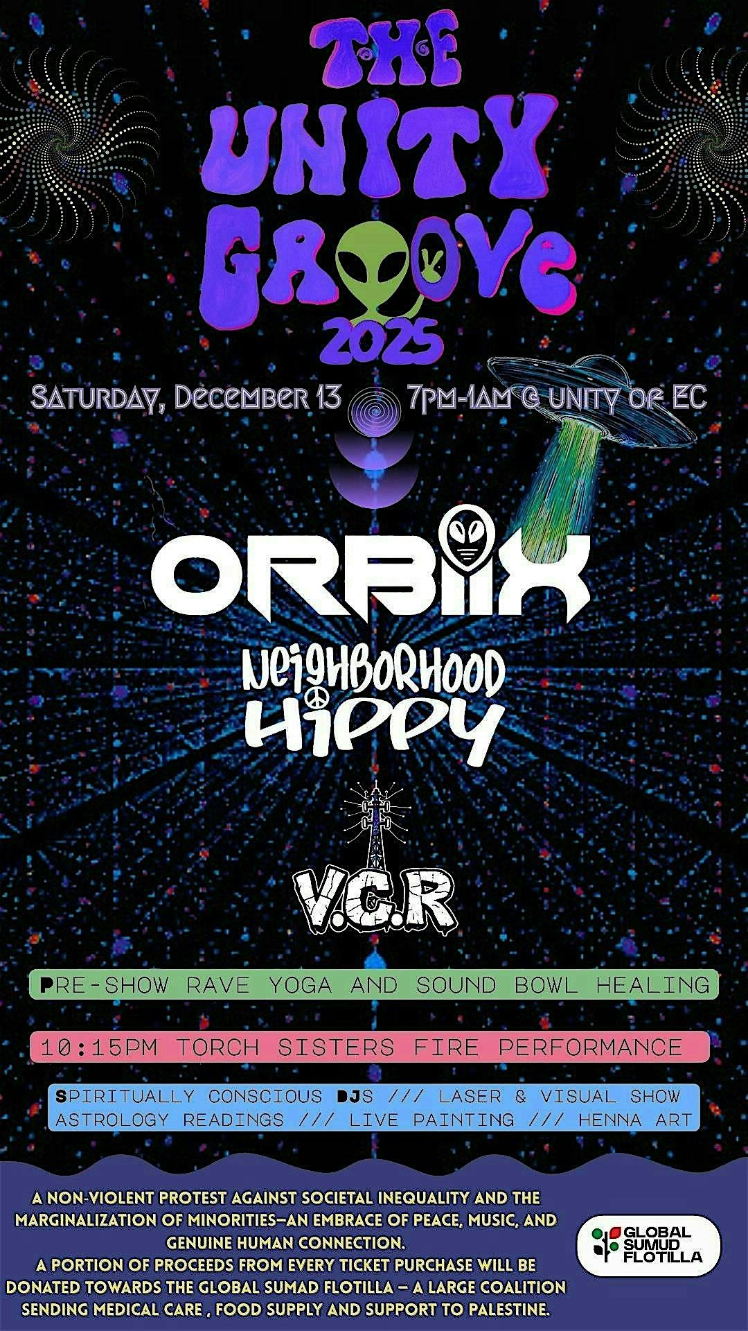 The Unity Groove 2025, 13 December | Event in Eau Claire | AllEvents