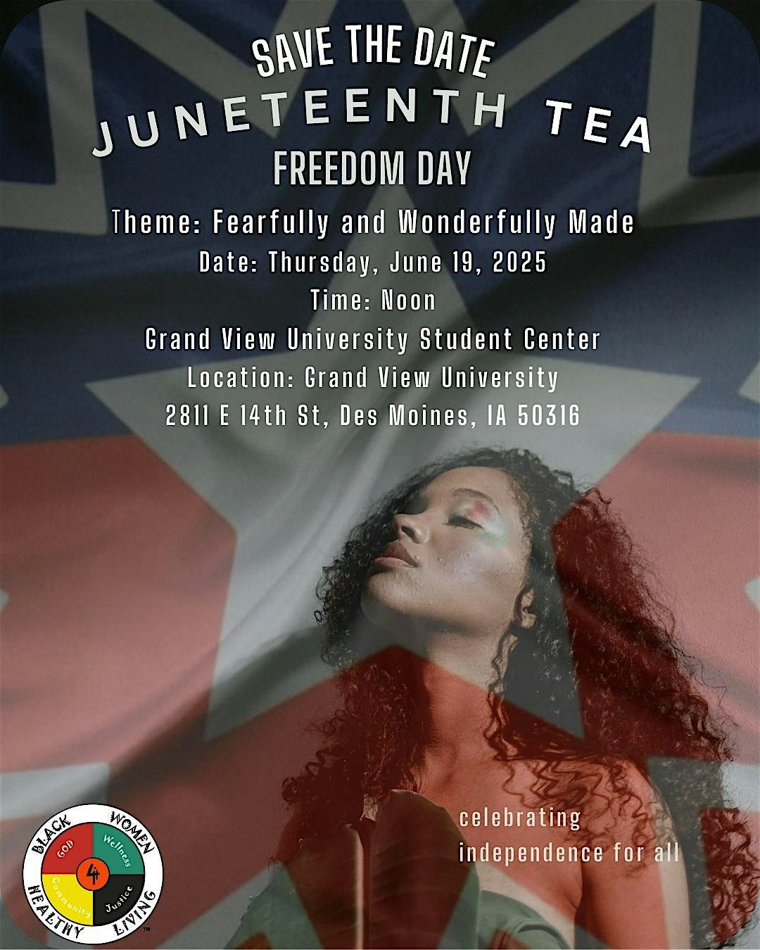 Fifth Annual Juneteenth Tea, 19 June | Event in Des Moines | AllEvents