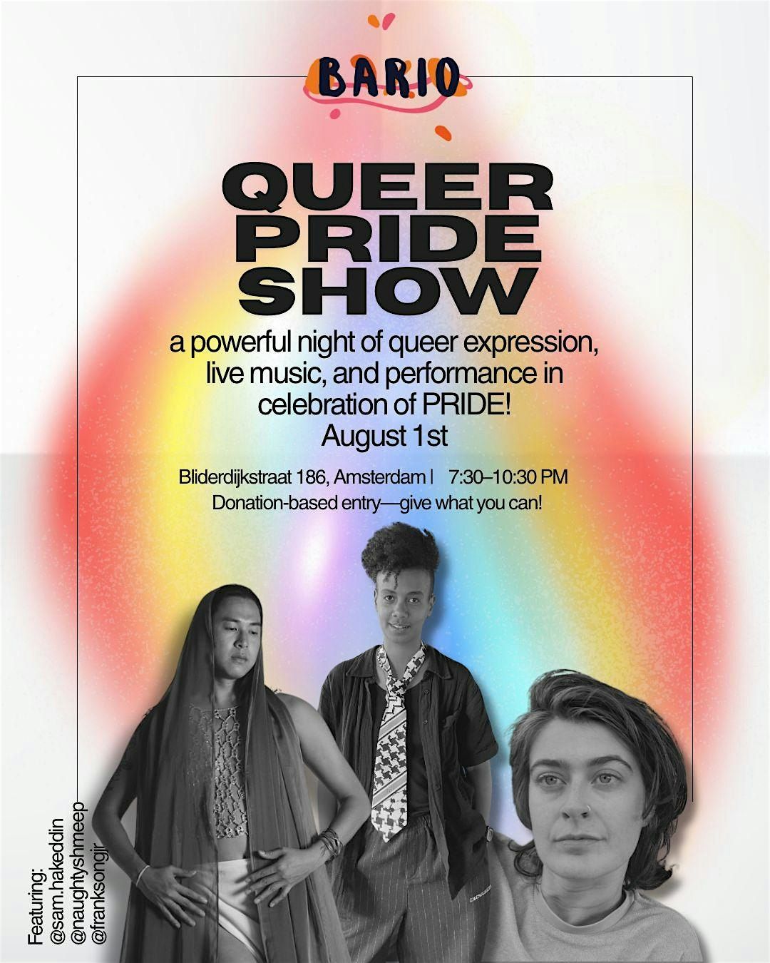 Queer Pride Show, 1 August | Event in Amsterdam | AllEvents