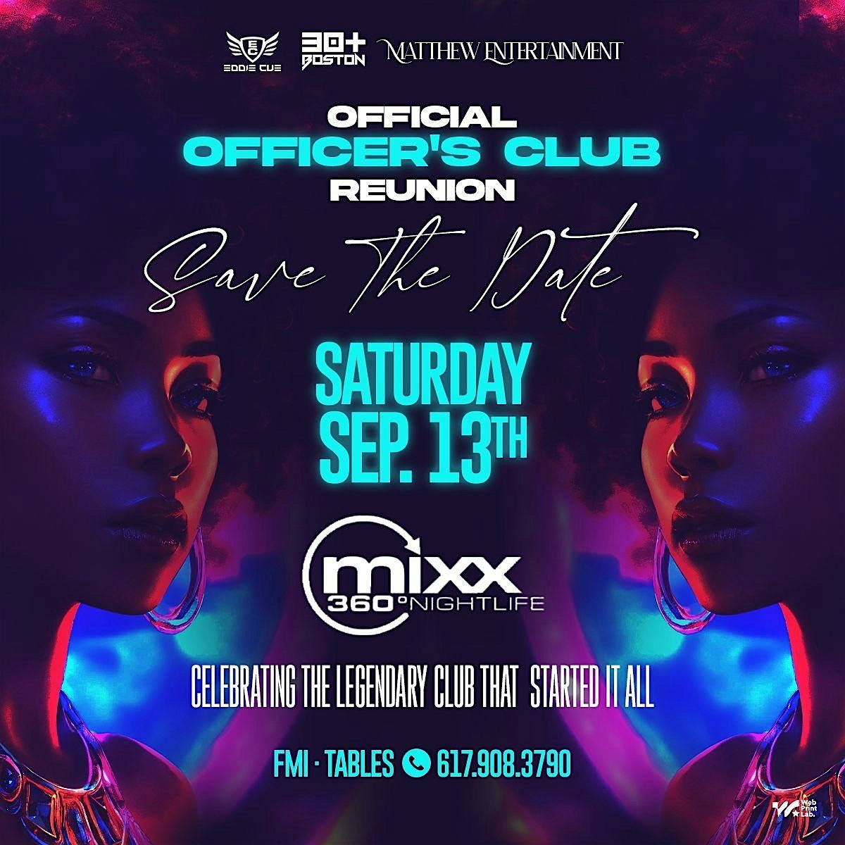 THE OFFICIAL | “OFFICERS CLUB REUNION” | FALL CLASSIC, 13 September | Event in Malden | AllEvents