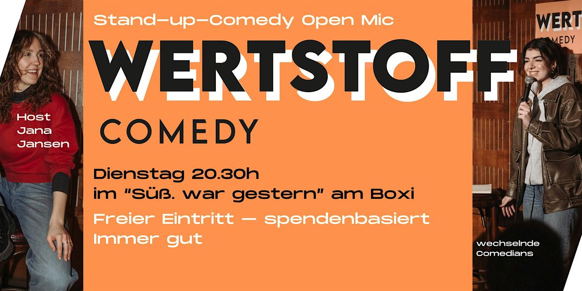 Stand-up-Comedy Open Mic ★ Wertstoff Comedy um 20.30h am Ostkreuz ★, 14 October | Event in Berlin | AllEvents