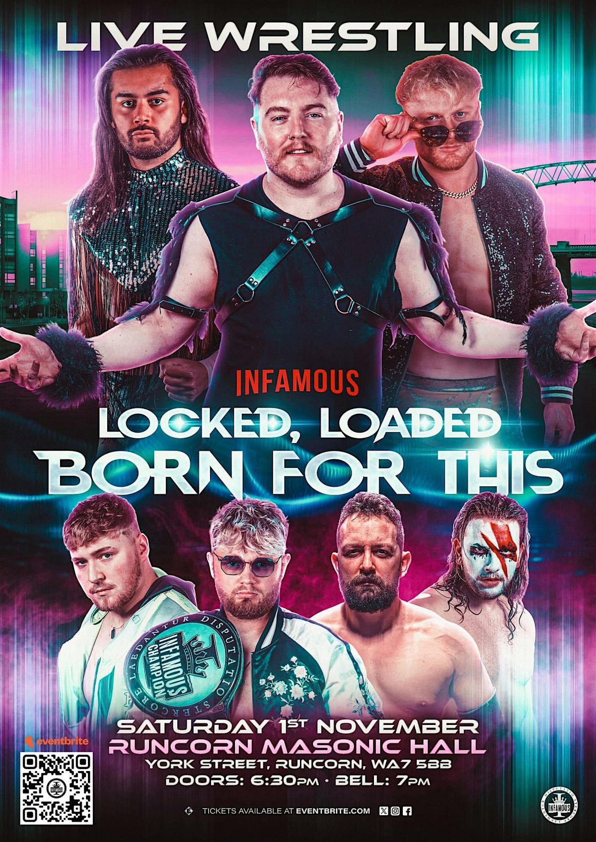 INFAMOUS presents LOCKED, LOADED, BORN FOR THIS, 1 November | Event in Runcorn | AllEvents