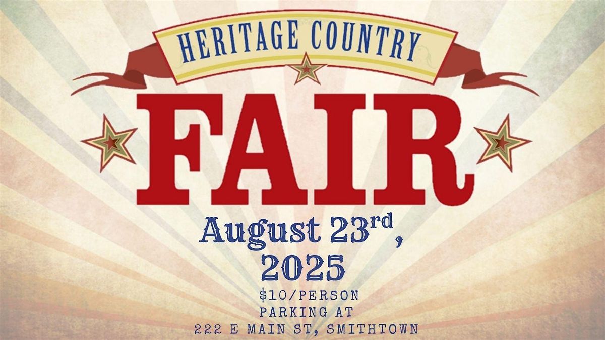 Heritage Country Fair, 23 August | Event in Smithtown | AllEvents