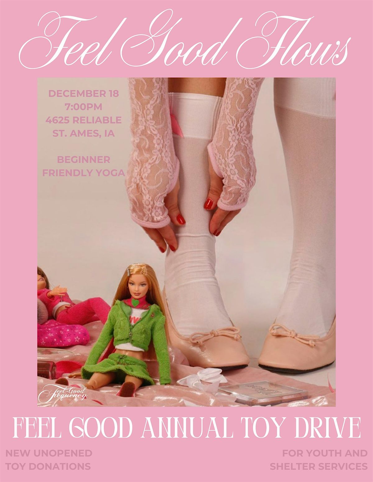 Feel Good Toy Drive, 18 December | Event in Ames | AllEvents