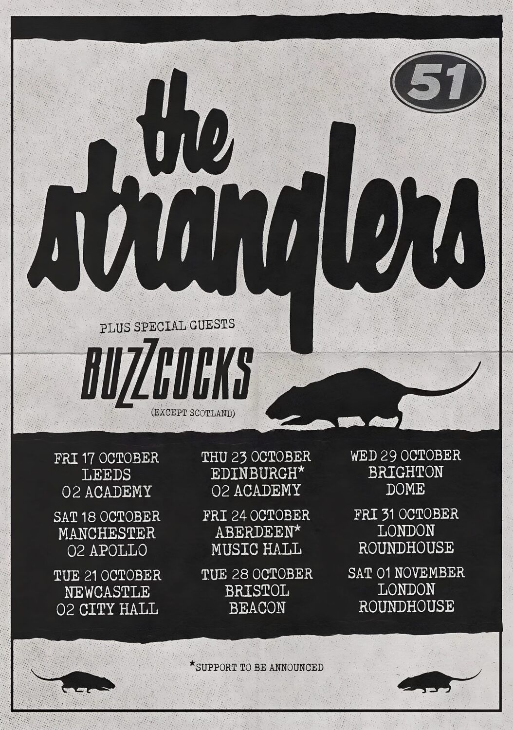 The Stranglers Brighton Tickets, 29 October | Event in Brighton | AllEvents