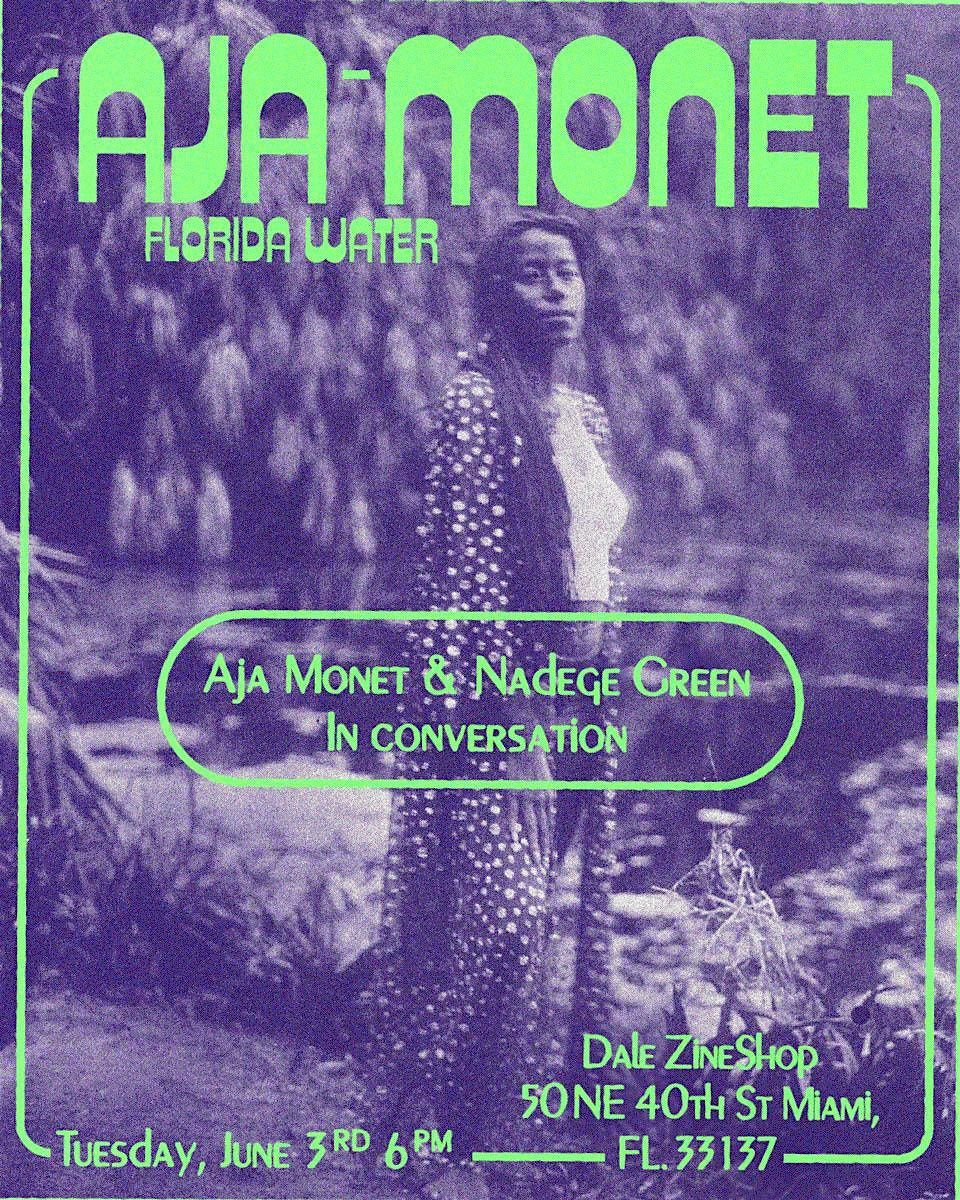 Aja Monet - Florida Water release, 3 June | Event in Miami | AllEvents