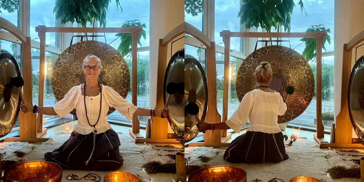 Cheam Full Moon Gong Bath/Sound Healing and Oil Anointing, 5 November | Event in Worcester Park | AllEvents
