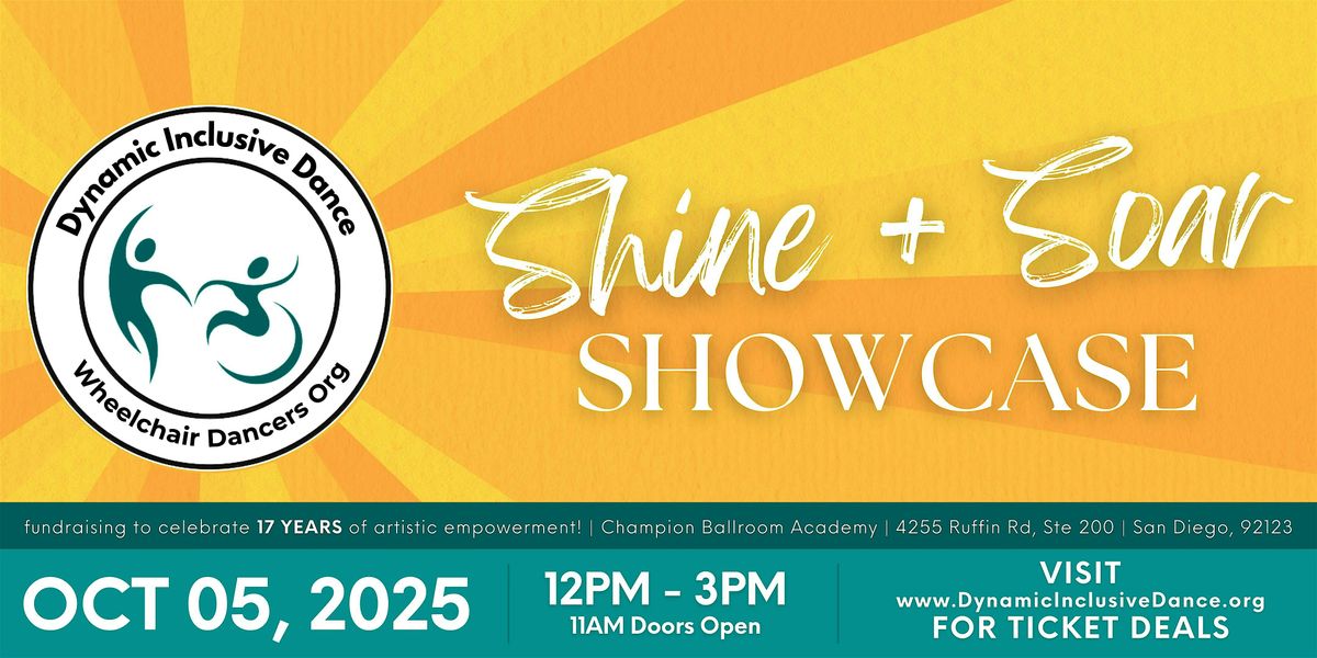 SHINE + SOAR: DID/WDO Showcase Fundraiser 2025 | Event in San Diego | AllEvents