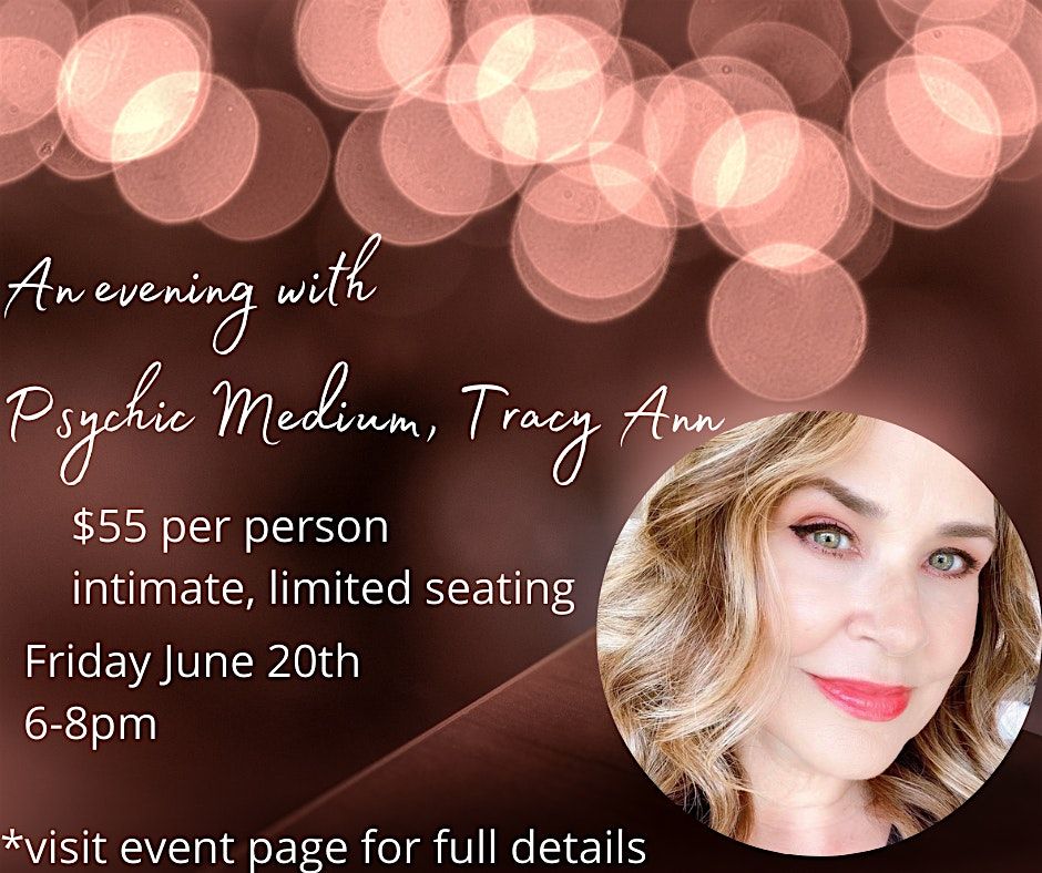 10/29  Psychic Medium, Tracy Ann at the Grey Goat, 29 October | Event in Branford | AllEvents