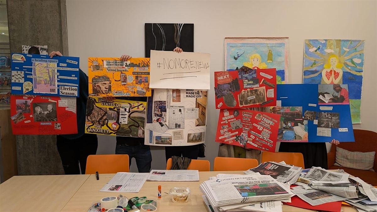 #nomorenews Community Art Workshop, 14 September | Event in Culver City | AllEvents