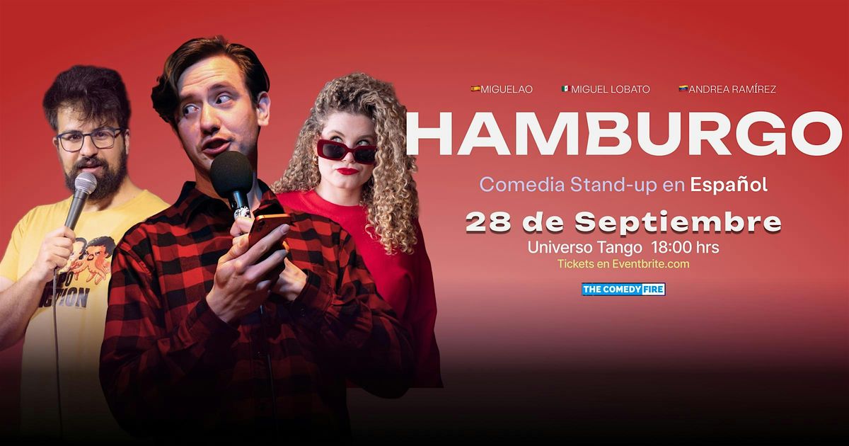 Hamburgo en Español #25 Comedia stand-up | 3 comediantes en escena, 28 September | Event in Hamburg | AllEvents