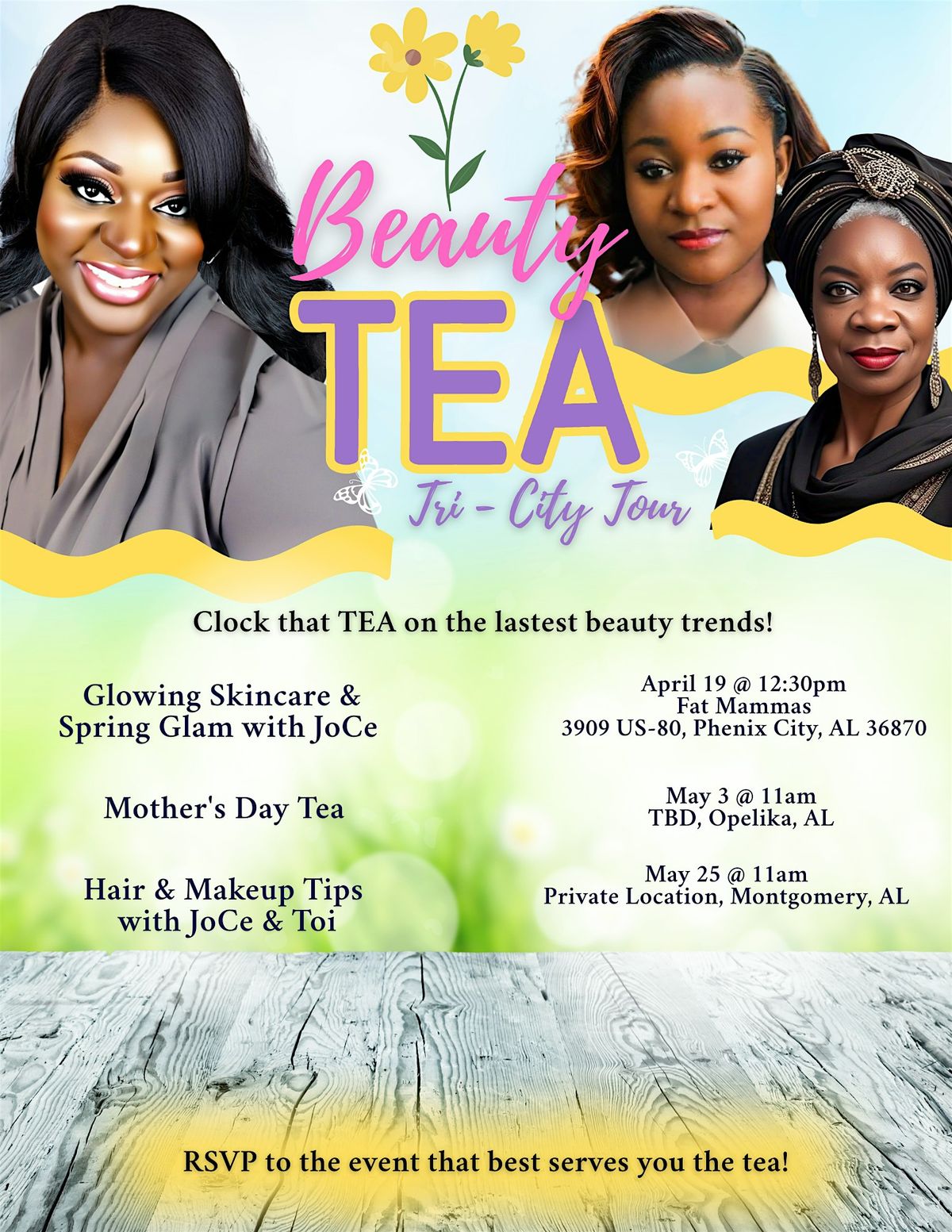 Hair & Makeup Tips with JoCe & Toi, 25 May | Event in Montgomery | AllEvents