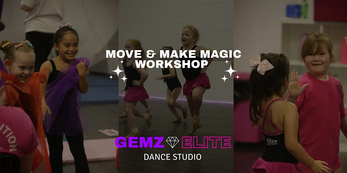 Move & Make Magic Workshop - Term 4 School Holidays, 19 December | Event in Hillcrest | AllEvents
