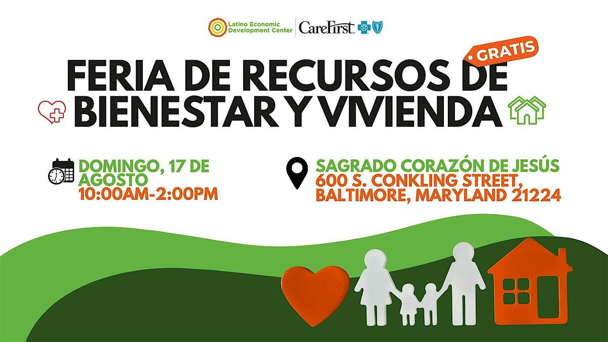 Feria de Recursos de Bienestar y Vivienda | Event in Baltimore | AllEvents