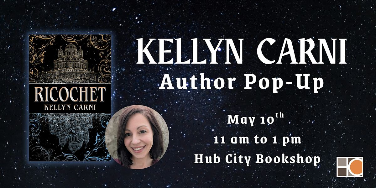 Kellyn Carni Author Pop-Up: Ricochet, 10 May | Event in Spartanburg | AllEvents