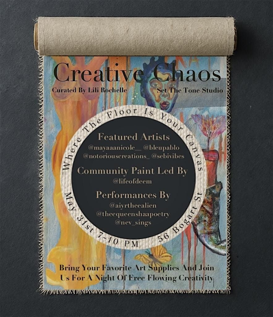 Creative Chaos, 31 May | Event in Brooklyn | AllEvents