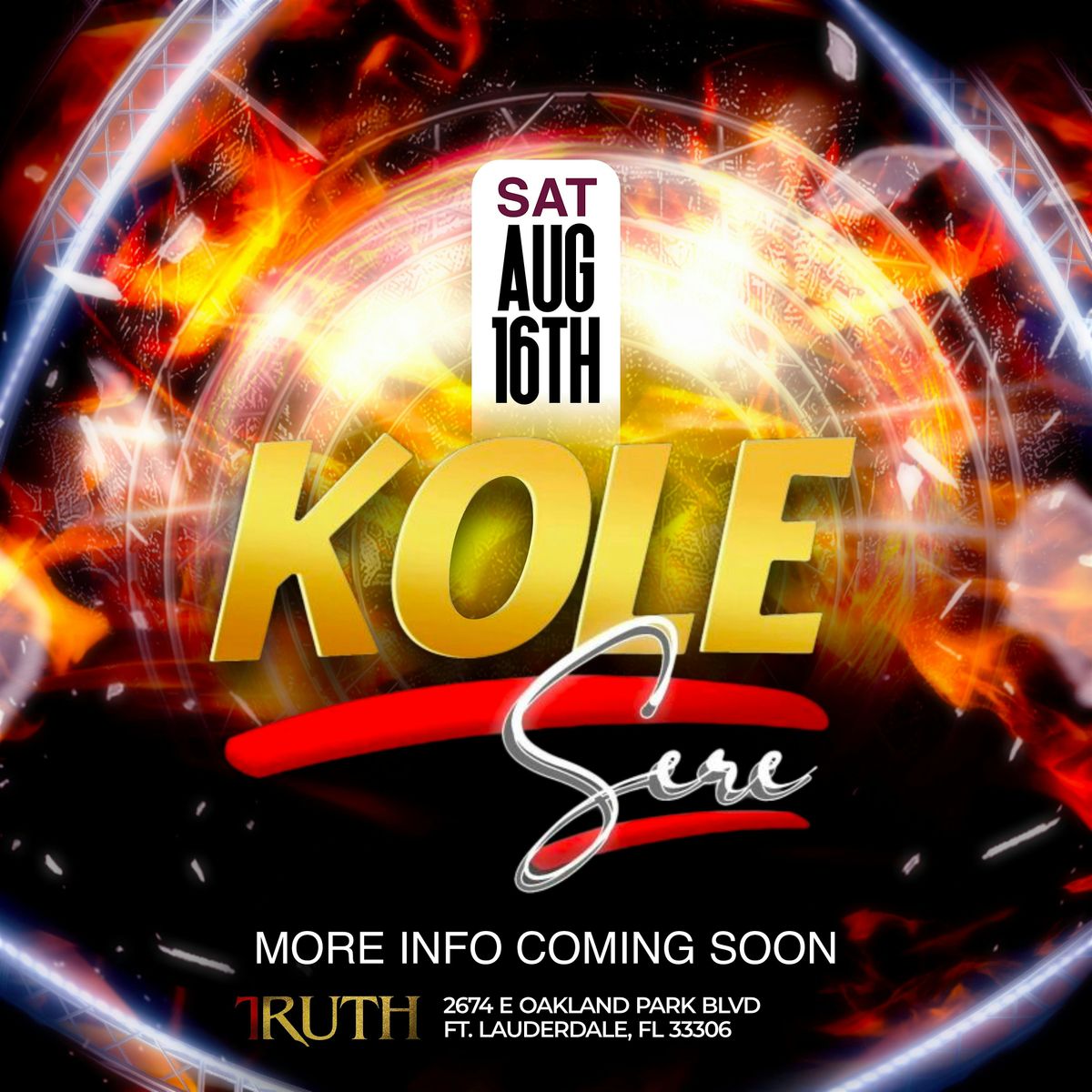 Kole Sere | Event in Fort Lauderdale | AllEvents
