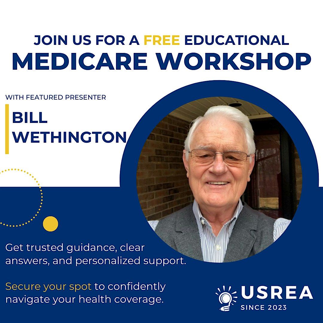 Medicare Made Easy with Bill Wethington, 22 October | Event in Newport | AllEvents