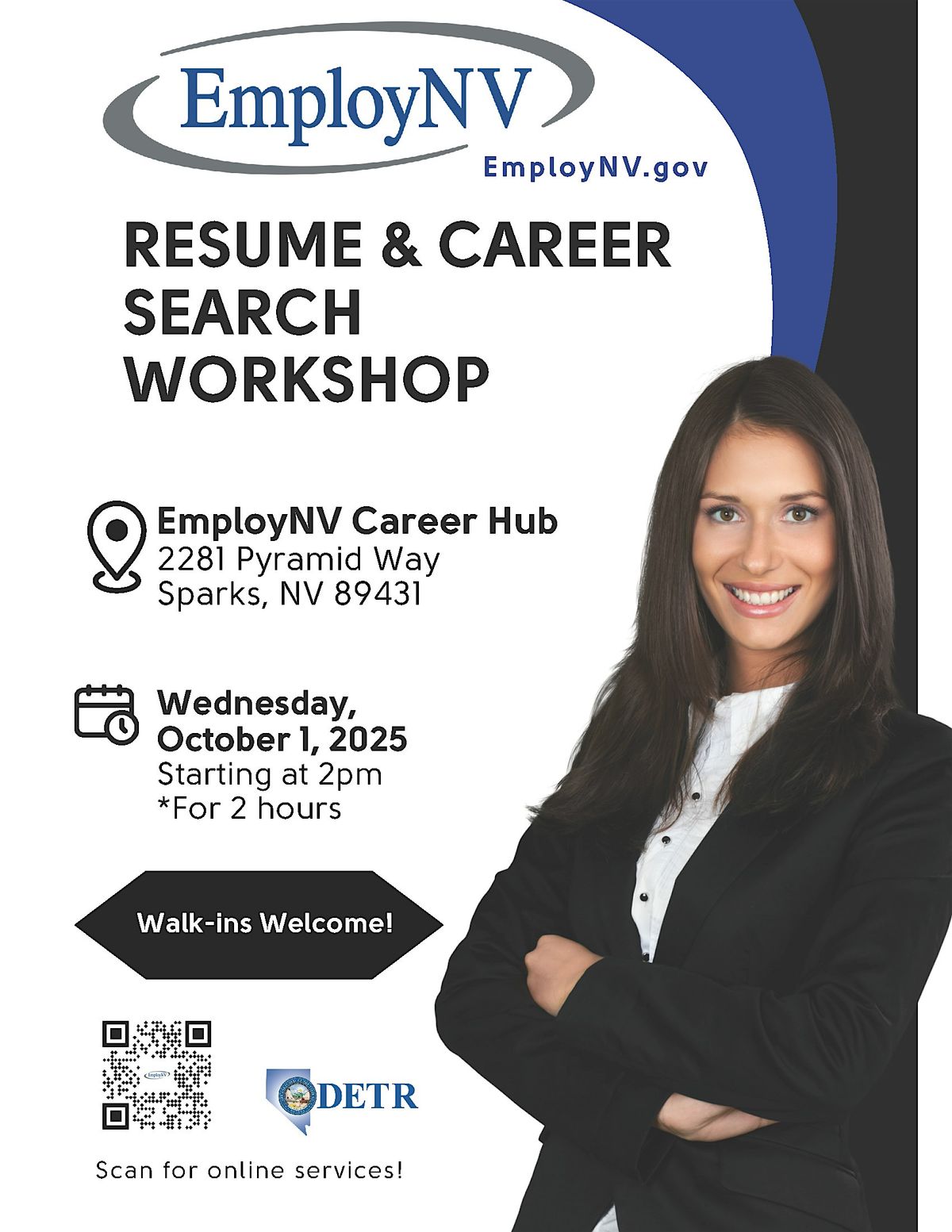 Resume & Career Search Workshop, 1 October | Event in Sparks | AllEvents