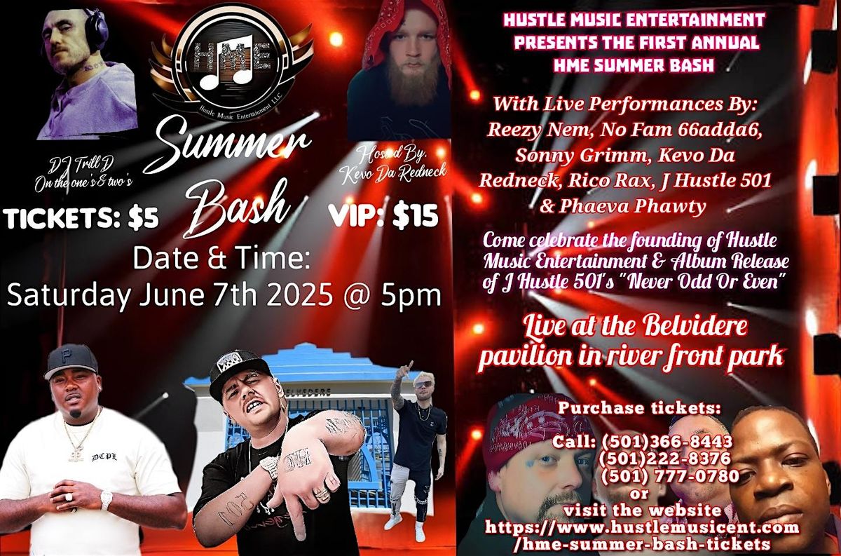 H.M.E Summer Bash, 28 June | Event in Little Rock | AllEvents