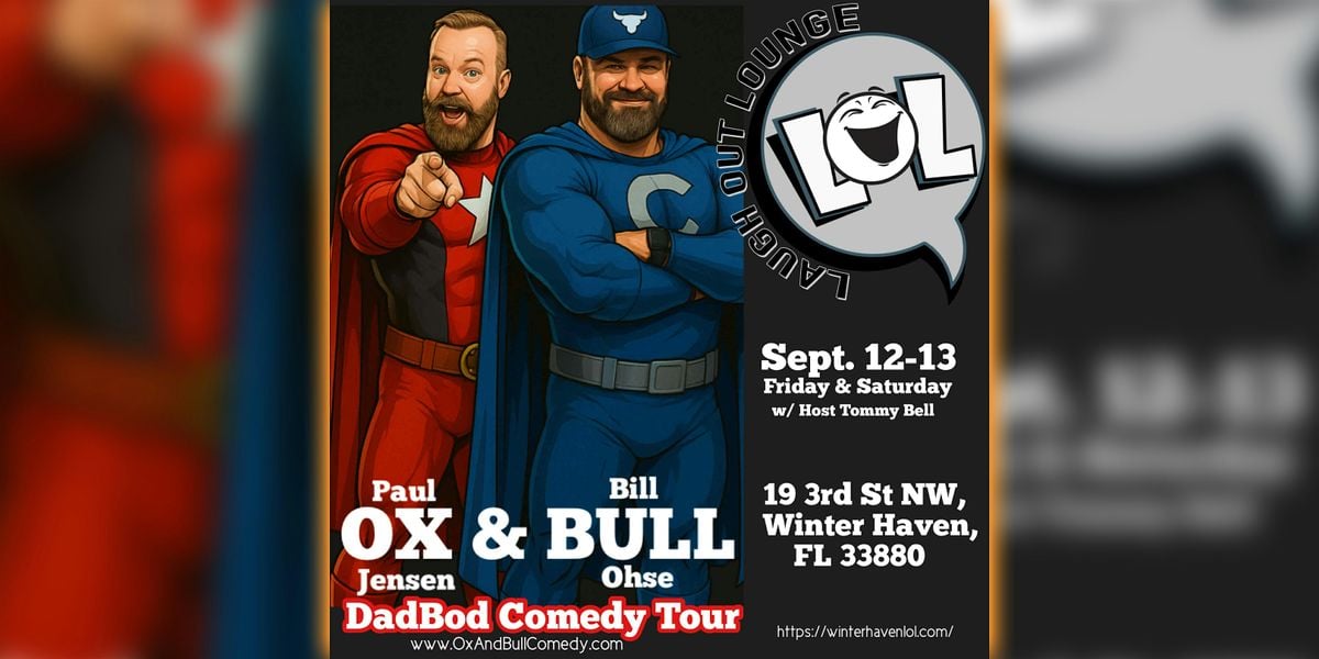 Ox & Bull: The DadBod Comedy Tour!, 12 September | Event in Winter Haven | AllEvents