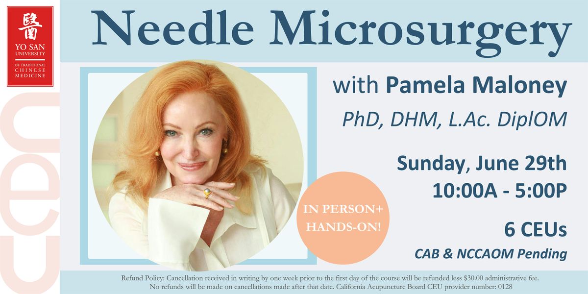 Needle Microsurgery, 29 June | Event in Los Angeles | AllEvents