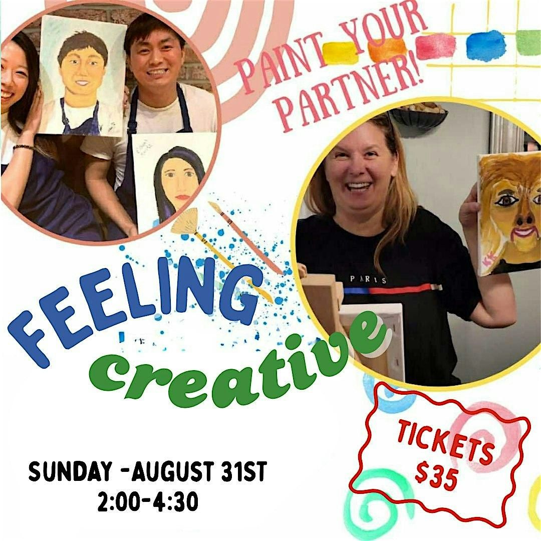 August's PAINT YOUR PARTNER Sip and Paint, 31 August | Event in Kernersville | AllEvents