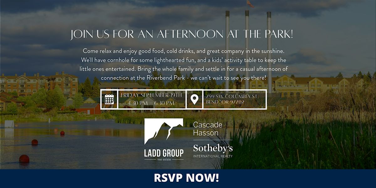 Join us for an afternoon at the park!, 19 September | Event in Bend | AllEvents