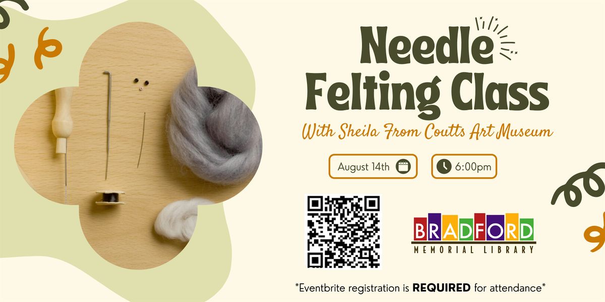 Needle Felting Class, 14 August | Event in El Dorado | AllEvents