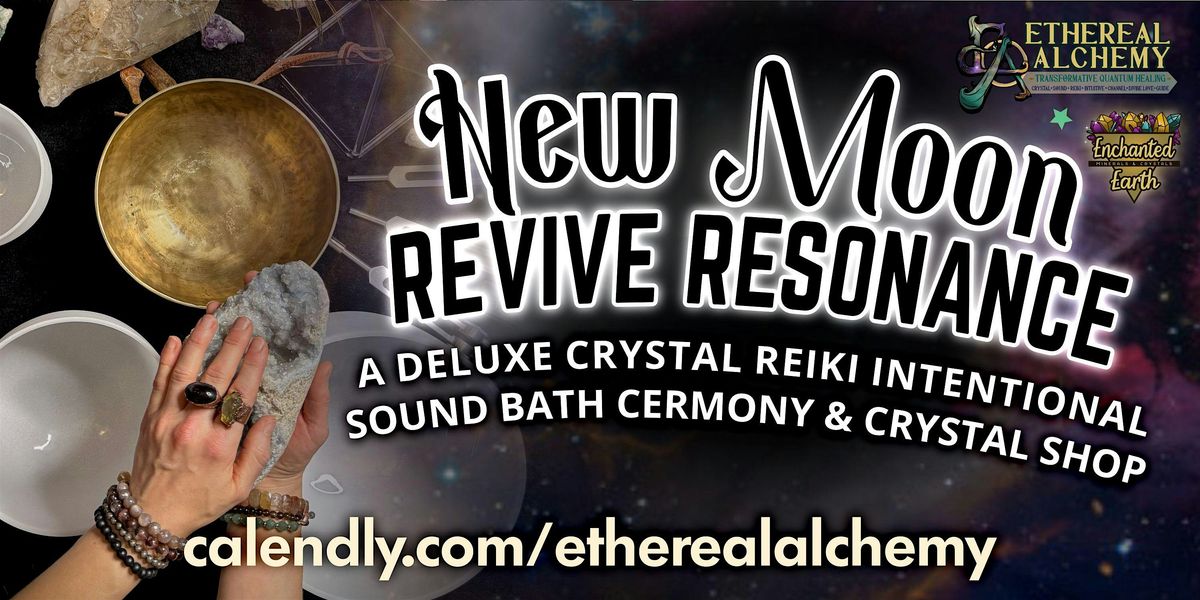 New Moon Revive Resonance: A Deluxe Crystal Reiki Sound Bath!, 24 June | Event in Troy | AllEvents