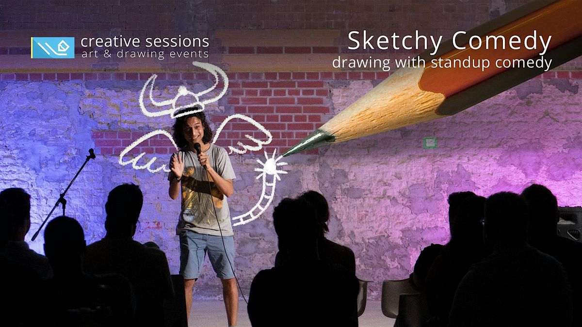 Sketchy Comedy - Drawing with Standup comedy, 28 August | Event in Berlin | AllEvents