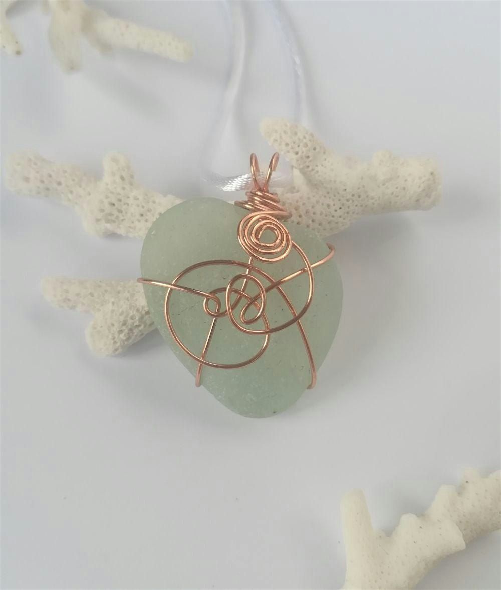 Seaglass Wire Wrapped Pendant Workshop, 12 October | Event in Durham | AllEvents
