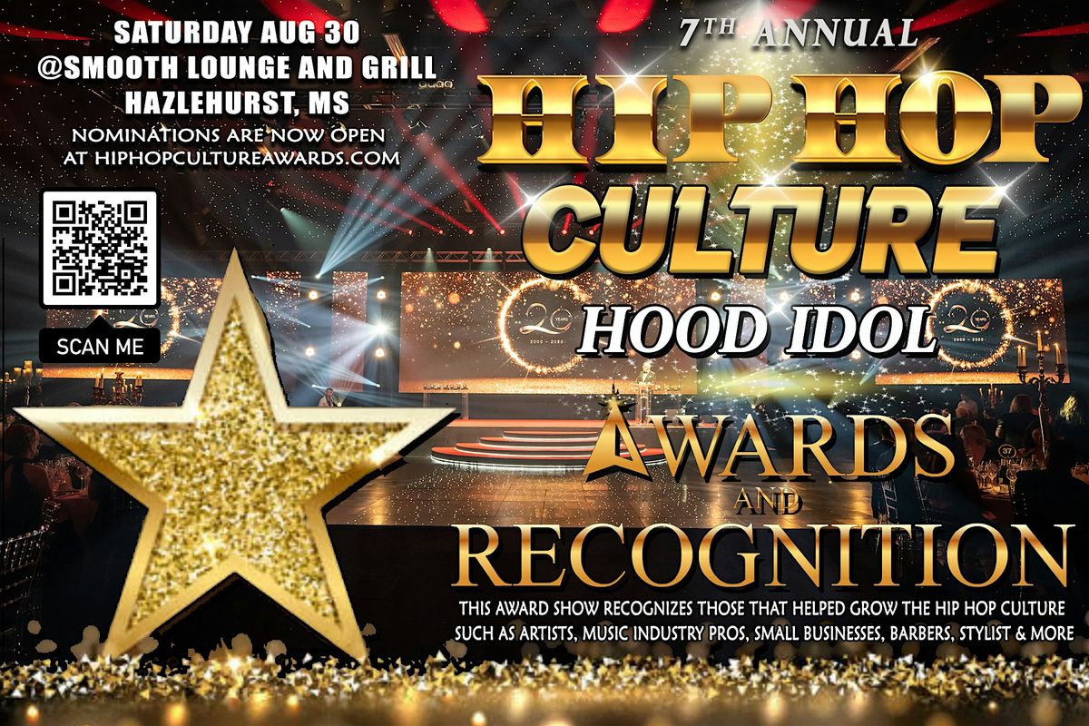 Performance options for 7th annual Hip Hop Culture awards, 30 August | Event in Hazlehurst | AllEvents