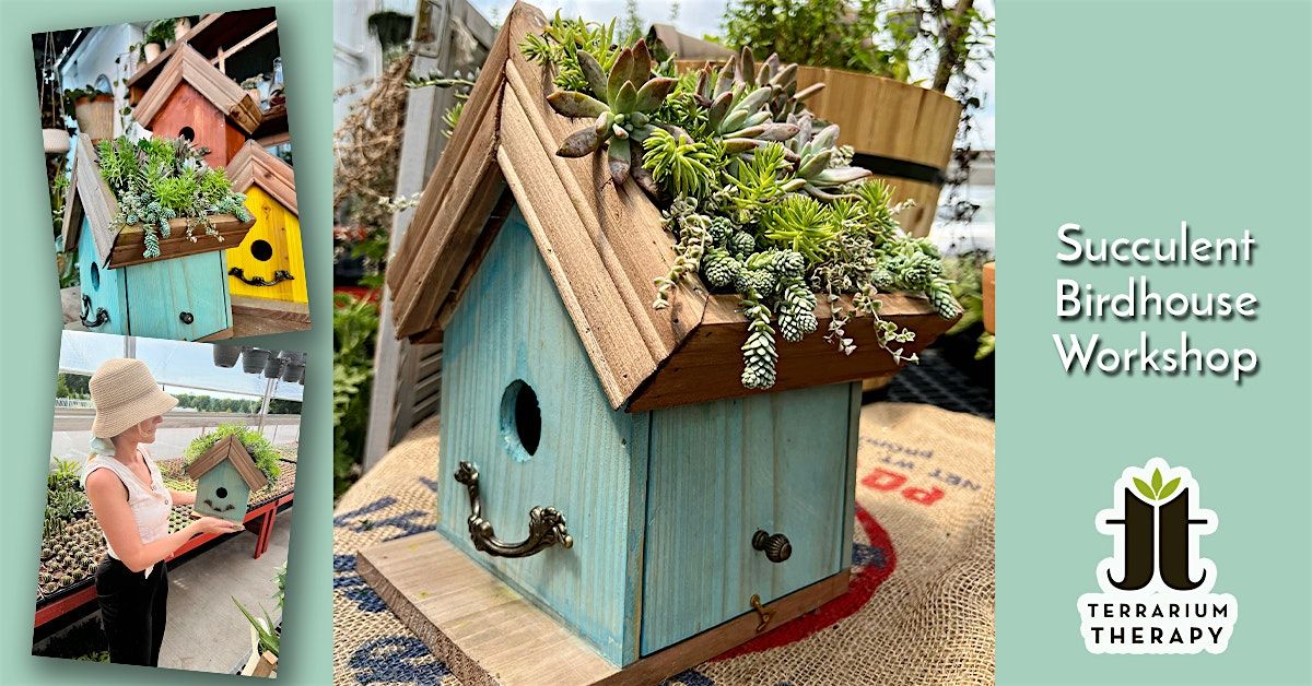 Succulent Birdhouse Workshop at Schaylor Brewing, 13 May | Event in Reading | AllEvents