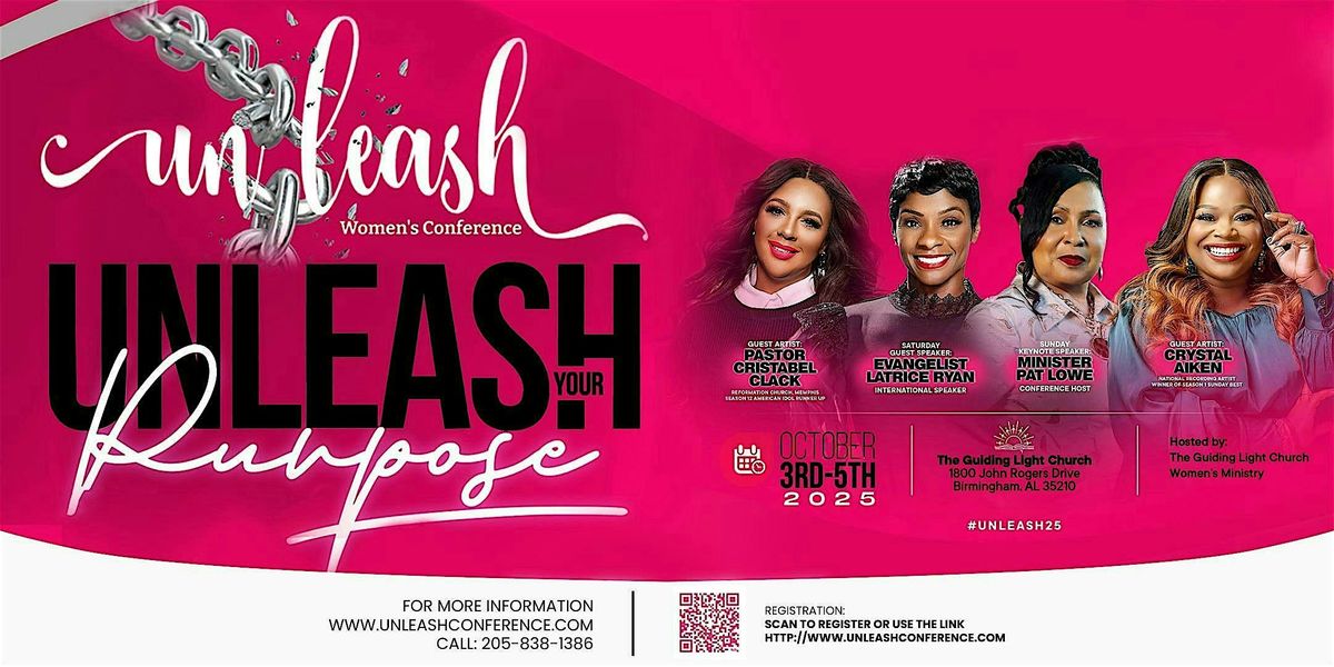 2025 UNLEASH WOMEN'S CONFERENCE, 3 October | Event in Birmingham | AllEvents