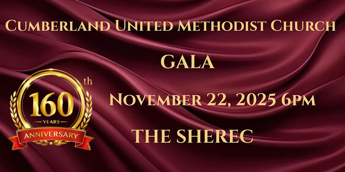 Cumberland UMC 160th Celebration Gala, 22 November | Event in Florence | AllEvents
