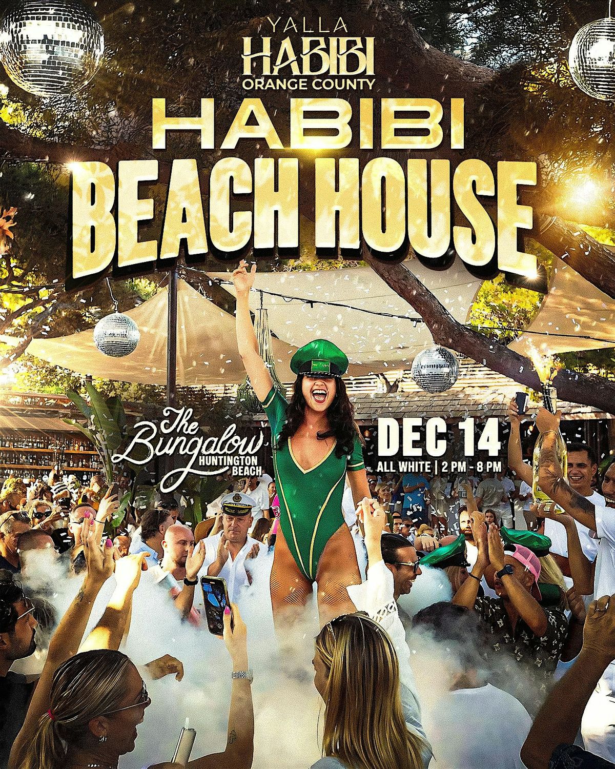 Yalla Habibi: HABIBI BEACH HOUSE - SUNDOWNER PARTY@ Bunglow, LA| Dec 14, 14 December | Event in Huntington Beach
