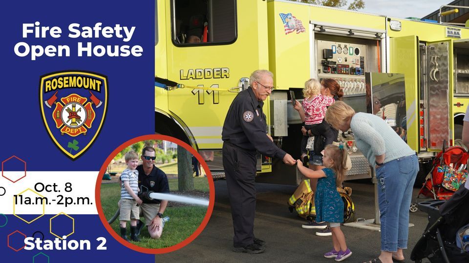 Fire Safety Open House, Rosemount Fire Department Station 2, 8 October
