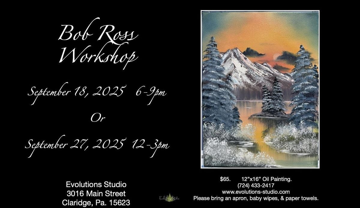On a Clear Day - September 18, 2025 - Bob Ross Workshop, 18 September | Event in Claridge | AllEvents